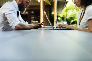 couple on desk 