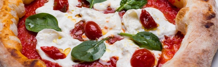 a pizza